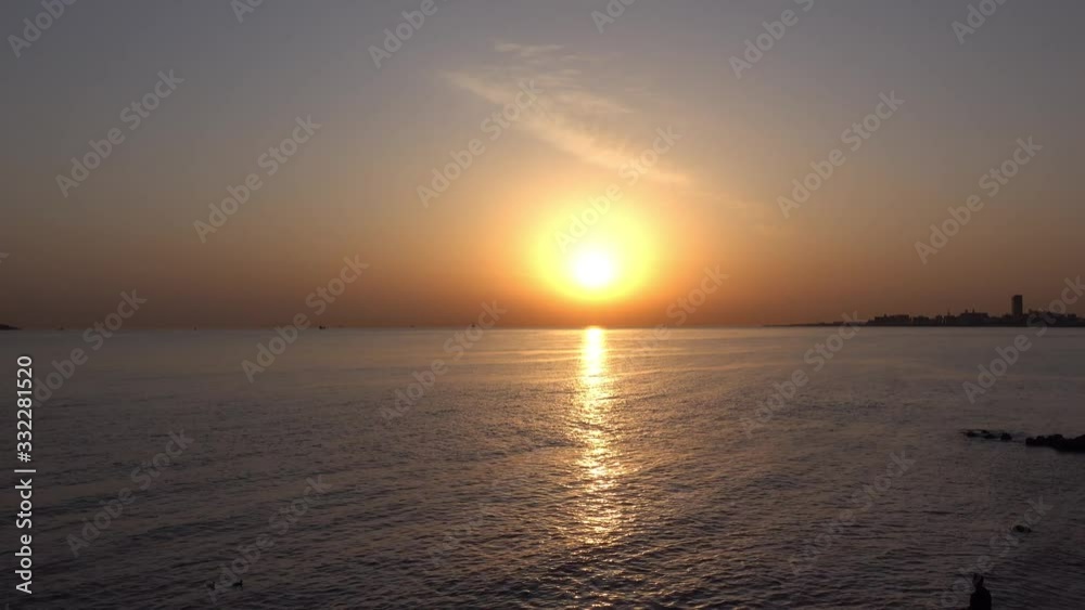 夕暮れの海 夕暮れの海