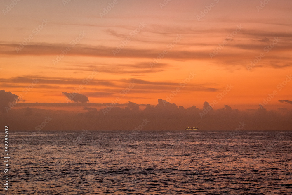 sunrise and ocean
