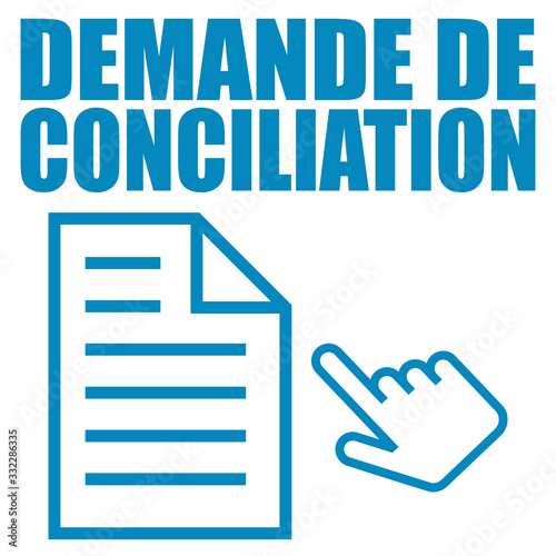 Logo demande de conciliation.