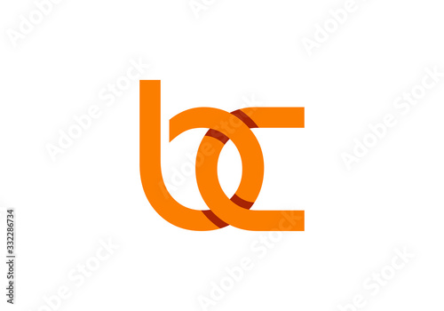 B C, BC Initial Letter Logo design vector template, Graphic Alphabet Symbol for Corporate Business Identity
