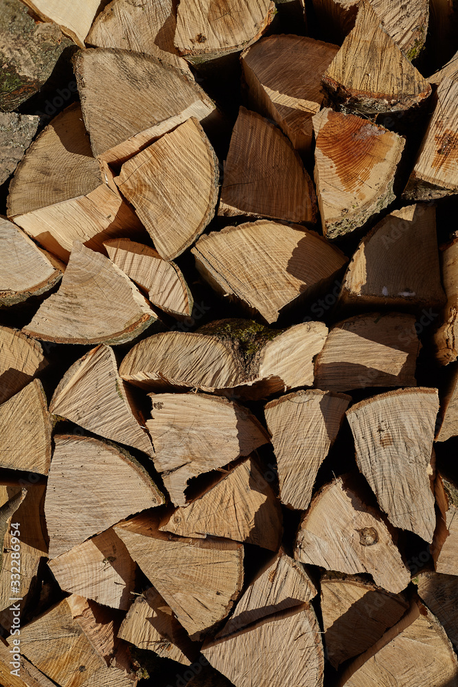 Firewood background. Old wooden texture. Firewood background. Old wooden texture.