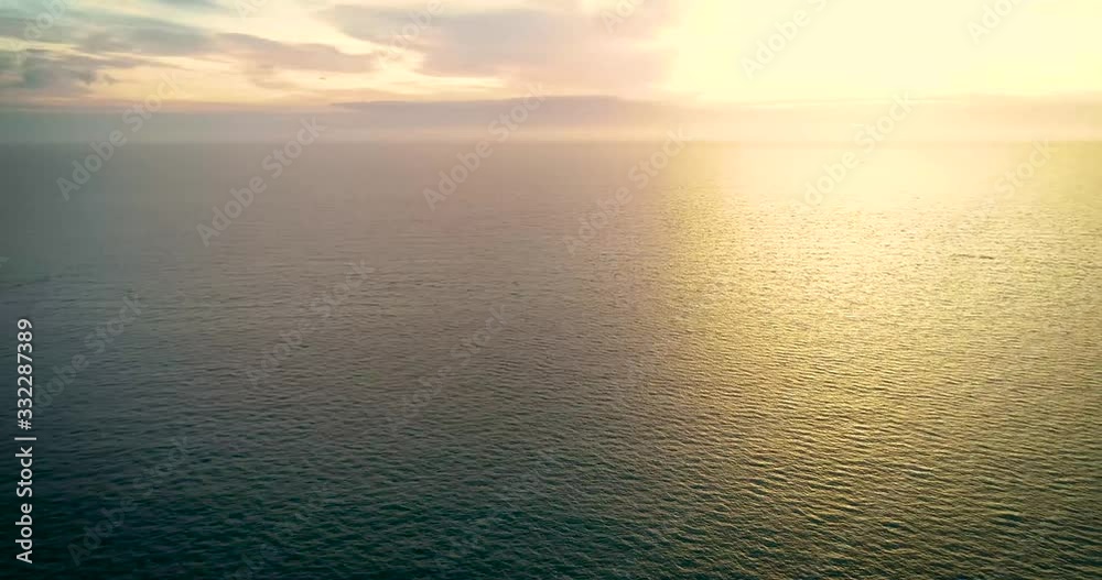 sunset over the sea sunset over the sea