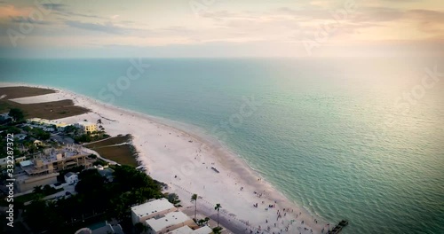 beach at sunset