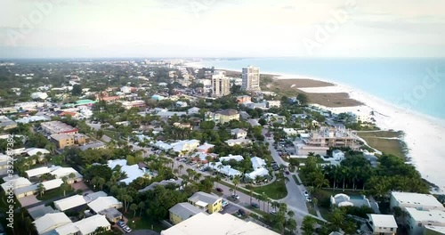 aerial view of the city