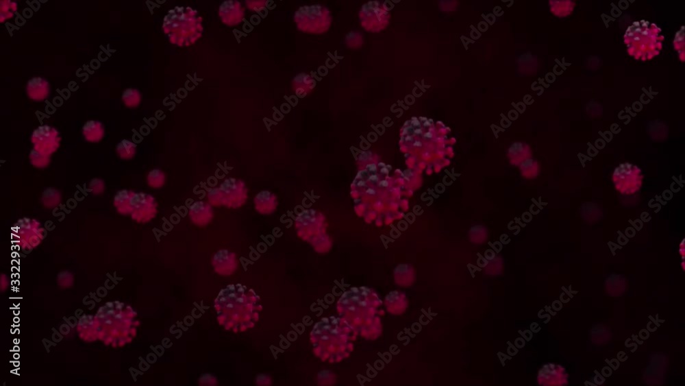 Coronavirus (COVID-19) Animation Motion Background Coronavirus (COVID-19) Animation Motion Background