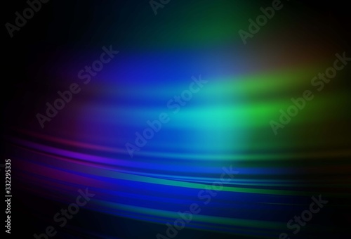 Dark Multicolor vector glossy abstract layout.
