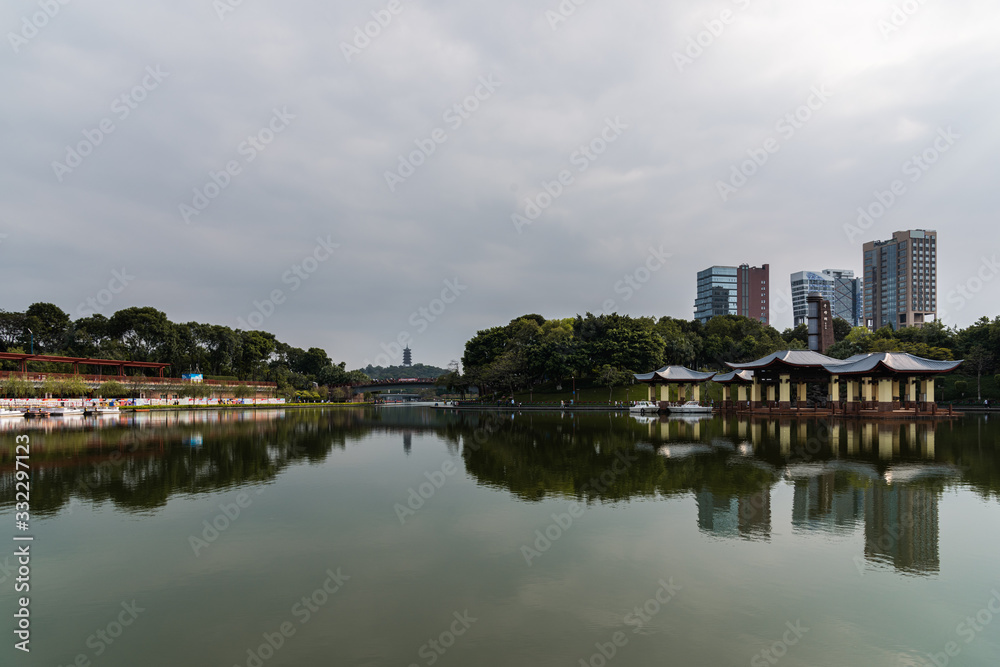 panoramic view of Guangdong Financial High-tech Zone