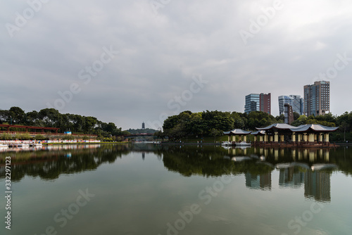 panoramic view of Guangdong Financial High-tech Zone