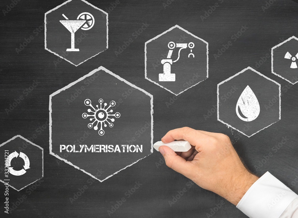 Fototapeta premium Polymerisation