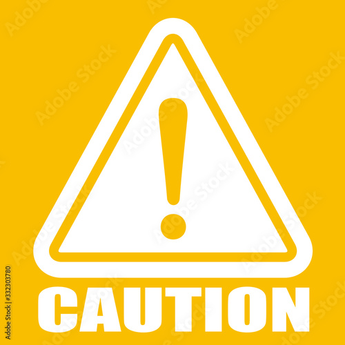 hazard sign icon vector triangle