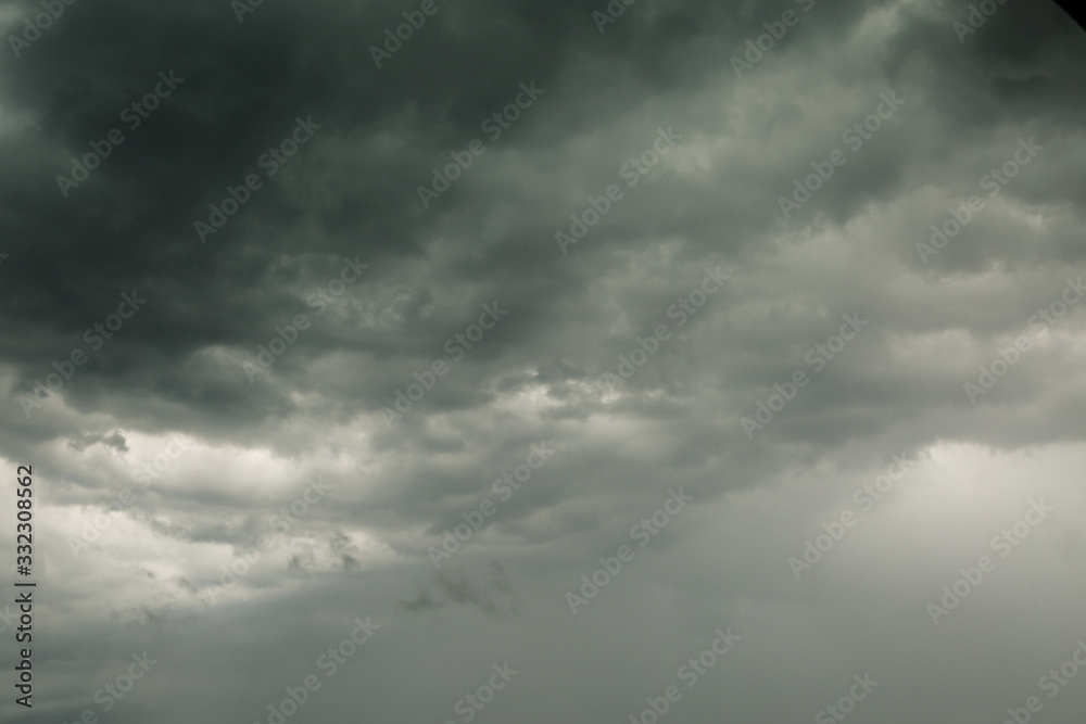 Before storm and heavy rain dark clouds in the sky awesome atmosphere Before storm and heavy rain dark clouds in the sky awesome atmosphere