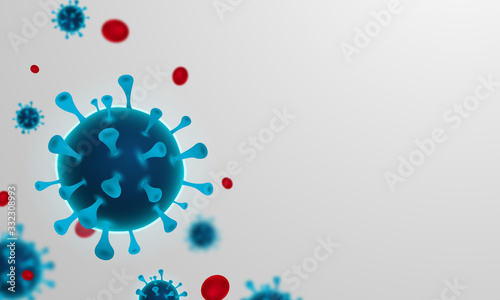 Coronavirus or Corona virus concept. covid-19