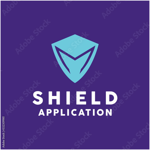 Free Download Shield logo design vector template with Flat Concept style. protect Symbol and modern icon for Company And Business. - GFXLoad
