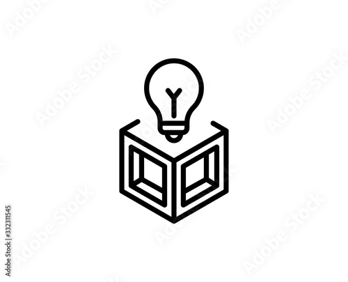 Marketing line icon