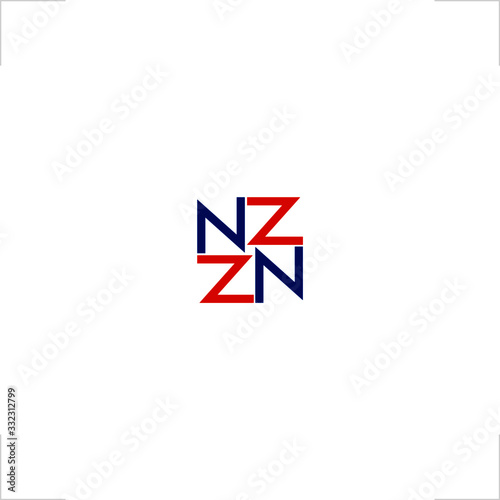 Free Download initial N Z letter logo spin design - GFXLoad