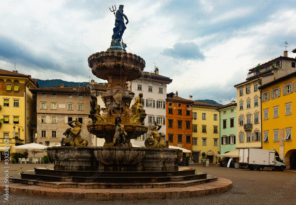 Cityscape of Italian Trento