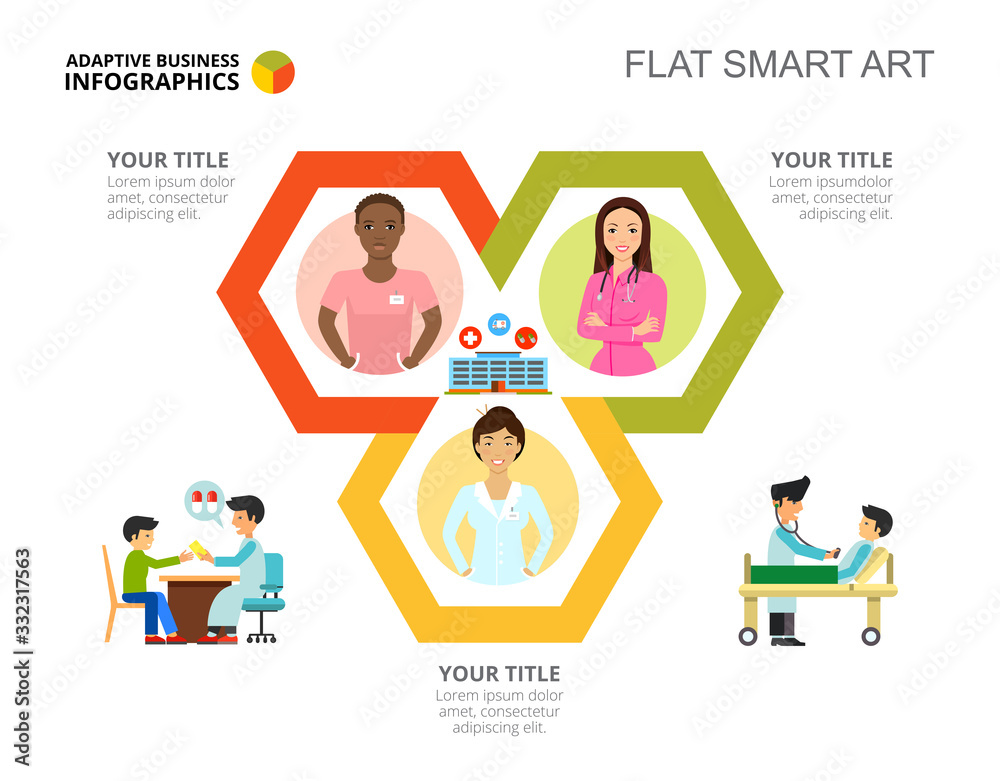 Cycle chart. Process diagram, graph, layout. Creative concept for ...