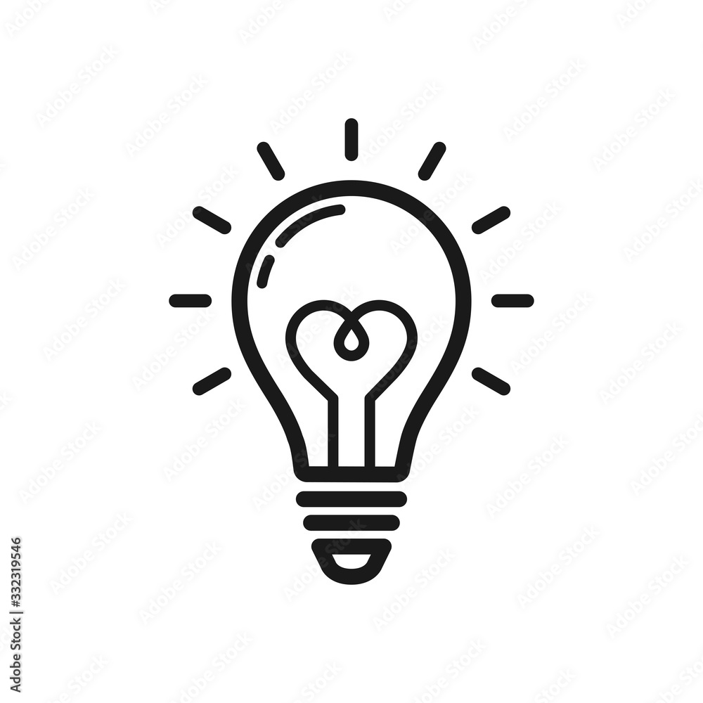 bulb lamp vector icon, idea sign, light bulb lamp icon bulb lamp vector icon, idea sign, light bulb lamp icon