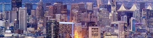 Photography San Francisco Downtown Panorama