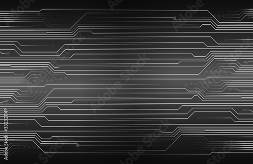 cyber circuit future technology concept background