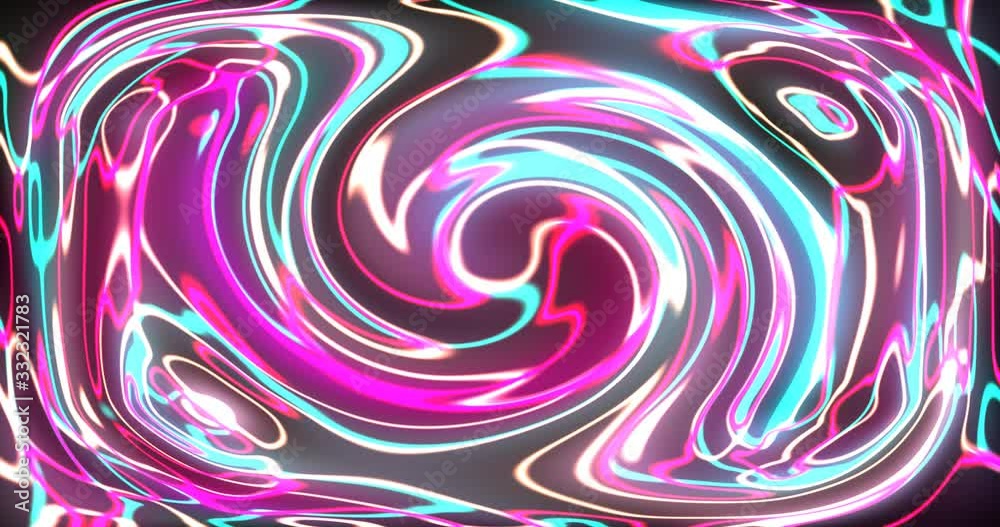 Abstract colorful twirl background in popular bright neon colors Abstract colorful twirl background in popular bright neon colors