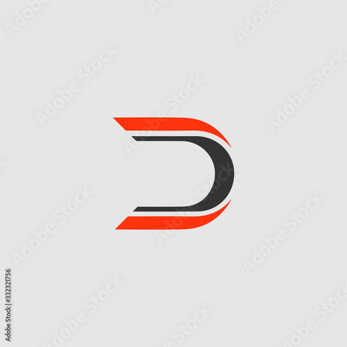 Free Download DC Initials Logo - GFXLoad