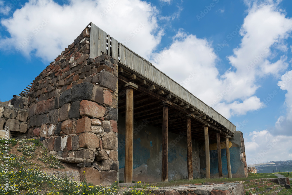 Outer Portico-Post of Erebuni fortress , Yerevan, Armenia