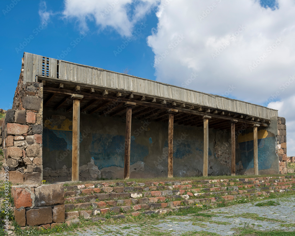 Outer Portico-Post of Erebuni fortress , Yerevan, Armenia