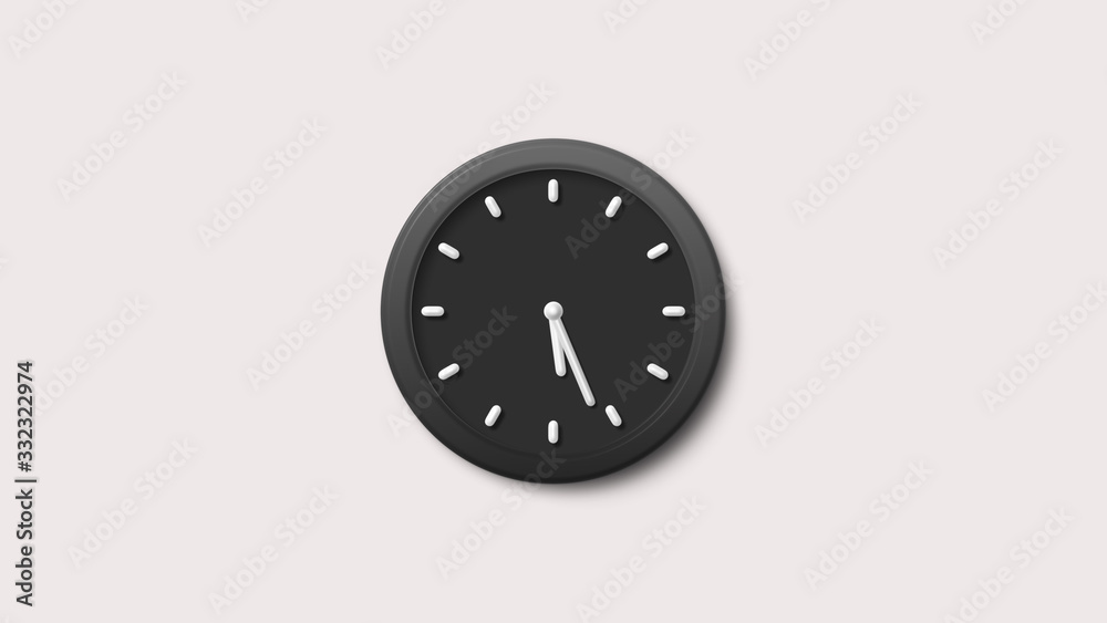 New white background 3d wall clock icon,Clock counting down image New white background 3d wall clock icon,Clock counting down image