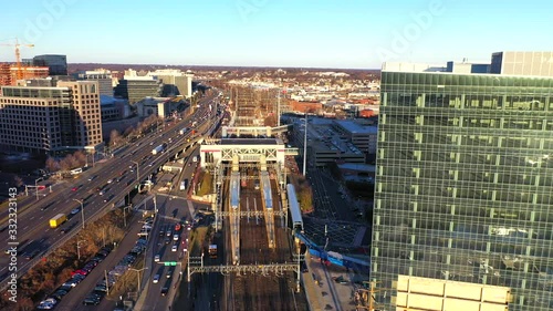 Slider View Left Shot of the Stamford, CT City Skyline photo