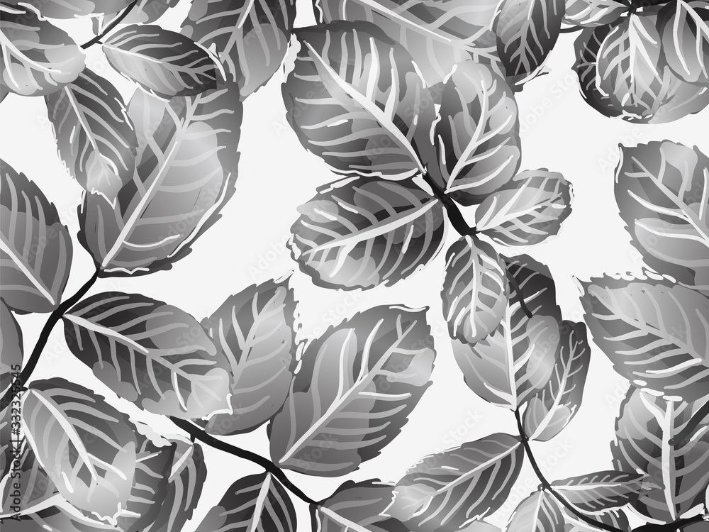 Leaves Seamless Pattern. Leaves Seamless Pattern.