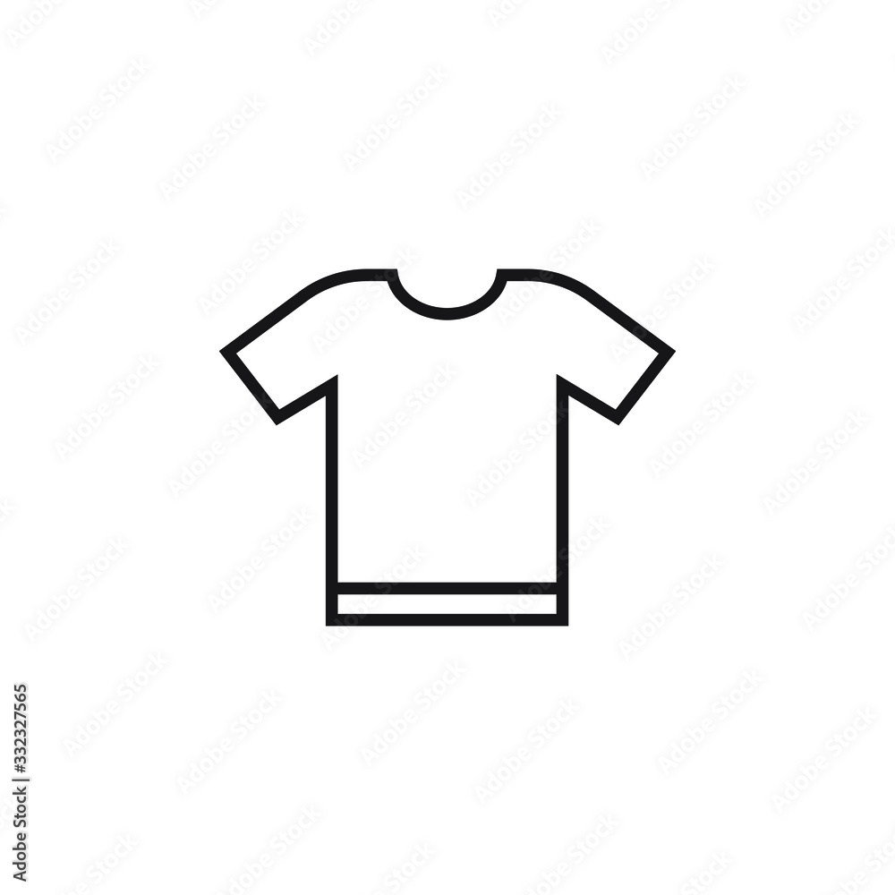 Tshirt icon design isolated on white background Tshirt icon design isolated on white background