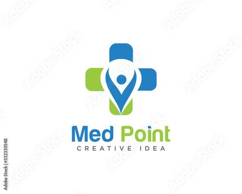 Medical Care Logo Design Vector