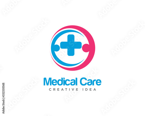 Free Download Medical Care Logo Design Vector - GFXLoad