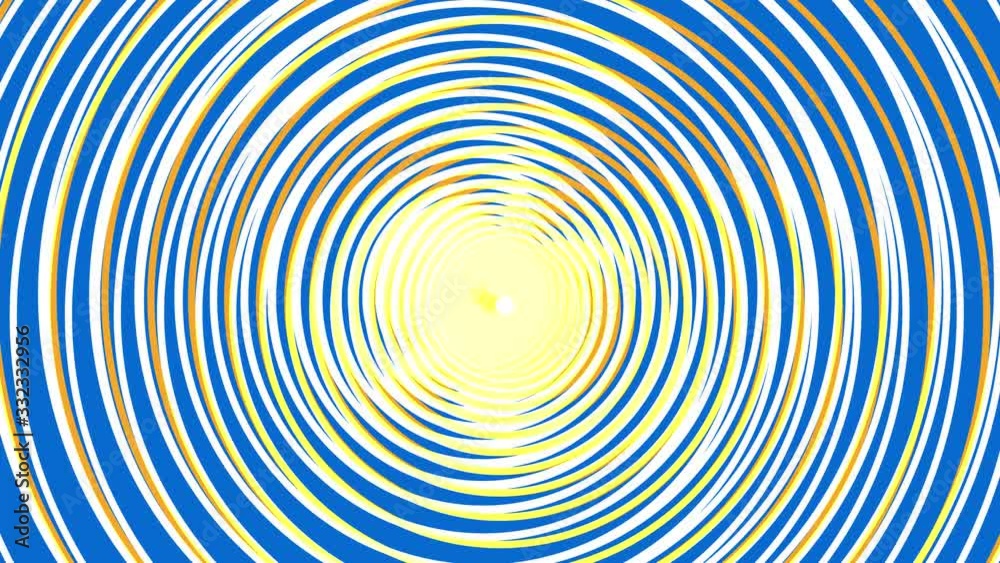 Dazzling Hot Sun Like Spiral against Clear Blue Sky Motion Background Dazzling Hot Sun Like Spiral against Clear Blue Sky Motion Background