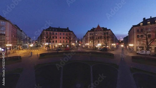 Gärtnerplatz Sonnenaufgang München
