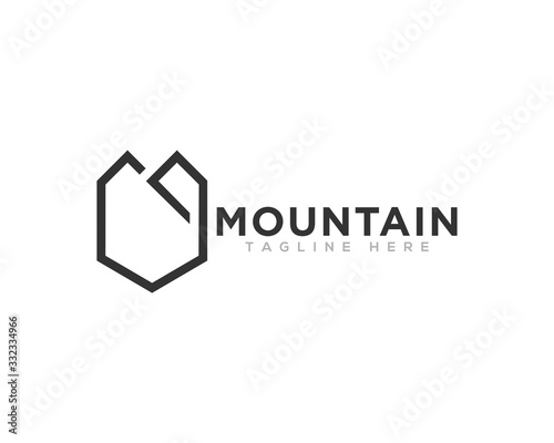 Mountain Logo Icon Design Vector