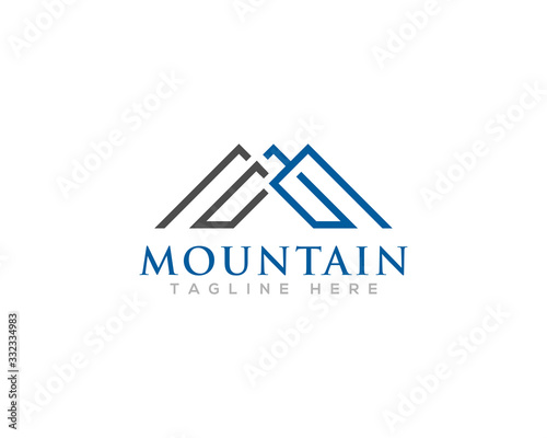 Mountain Logo Icon Design Vector