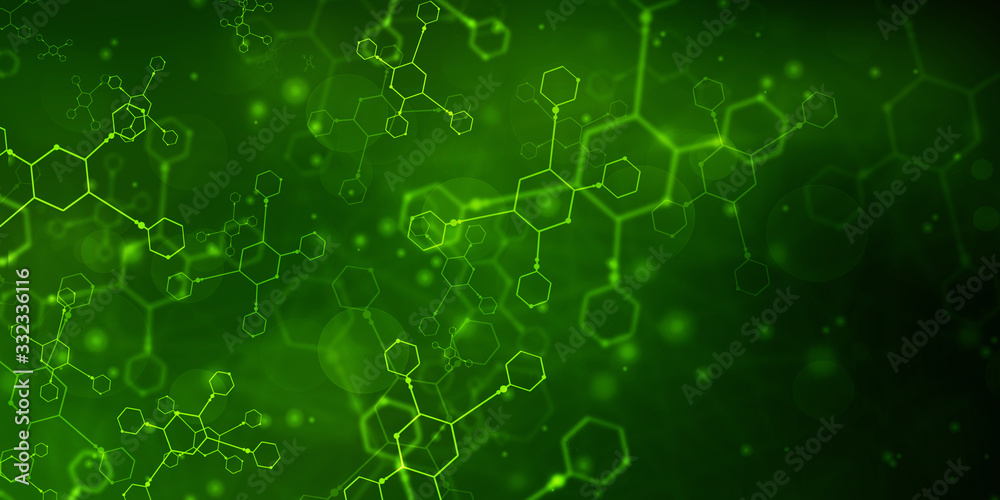 2D illustration medical structure background 2D illustration medical structure background