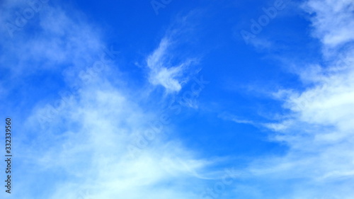 blue sky with cloud can be for backgrounds, designs and graphics