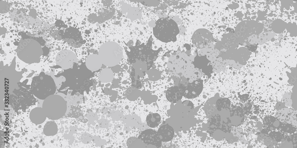 Splash camouflage background. Seamless pattern.Vector. 飛び散った迷彩パターン Splash camouflage background. Seamless pattern.Vector. 飛び散った迷彩パターン