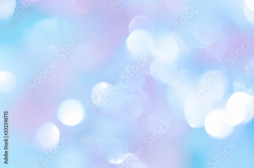 abstract blue blurred bokeh background