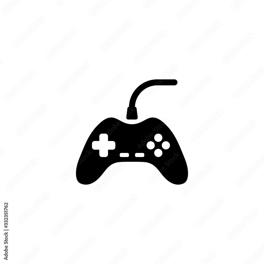 Game Controller, Gamepad, Joystick Flat Vector Icon Game Controller, Gamepad, Joystick Flat Vector Icon