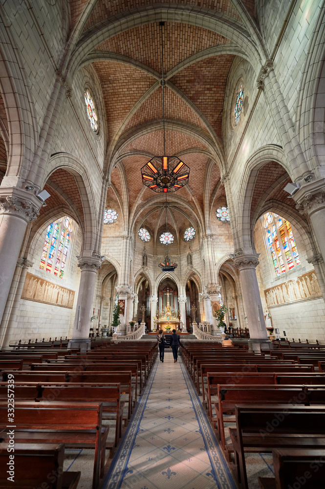 Church of Saint Eugenie or Eglise Sainte-Eugenie is a catholic church in Biarritz city in France