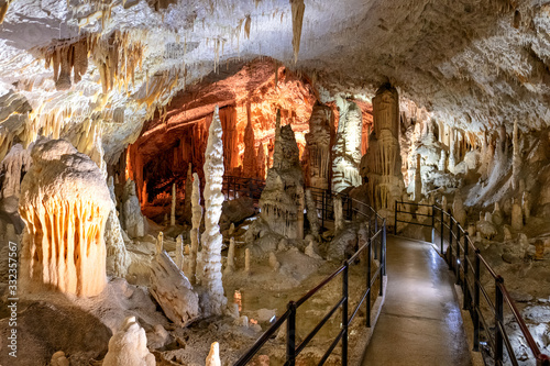 Postojna Caves in Slovenia photo