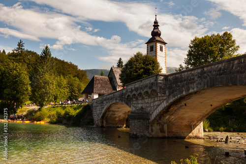 View of Bohinj, Slovenia © bepsphoto