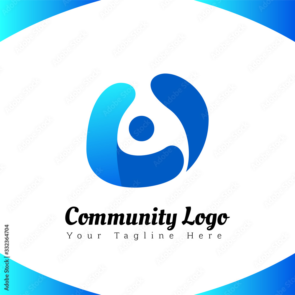 Community Logo Colorful Elegant Community Logo Colorful Elegant