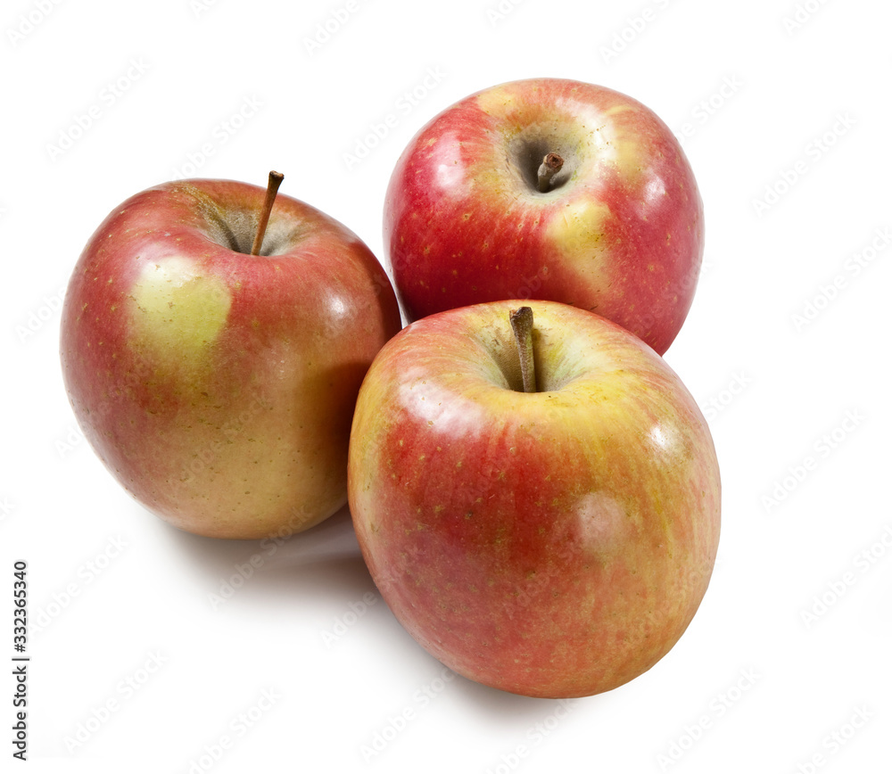 Fuji apples on a white background Mela Fuji Fuji apples on a white background Mela Fuji