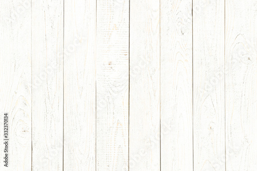 White wood texture background with copyspace