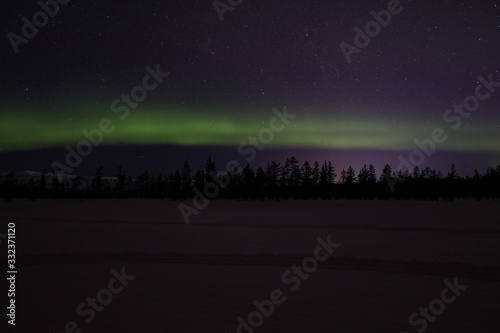 Northern Lights over Lappland